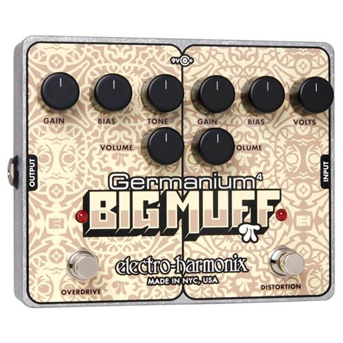 ElectroHarmonix GERM4BIGMUFFPI Germanium 4 Big Muff PI Overdrive and Distortion Effects Pedal