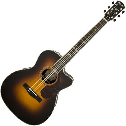 Fender 0960291203 Paramount PM3 Deluxe 000 Acoustic Electric in Sunburst