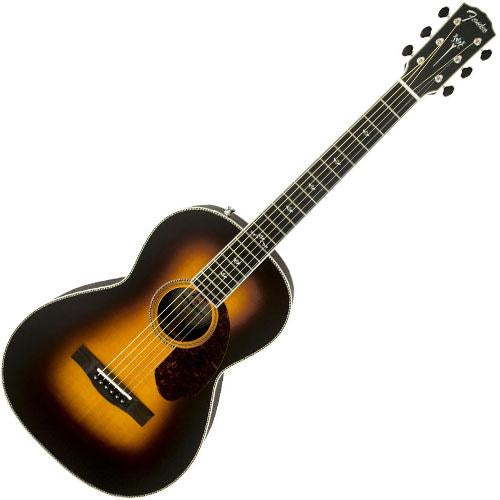 Fender 0960292203 Paramount PM2 Deluxe Parlor Acoustic Electric in Sunburst