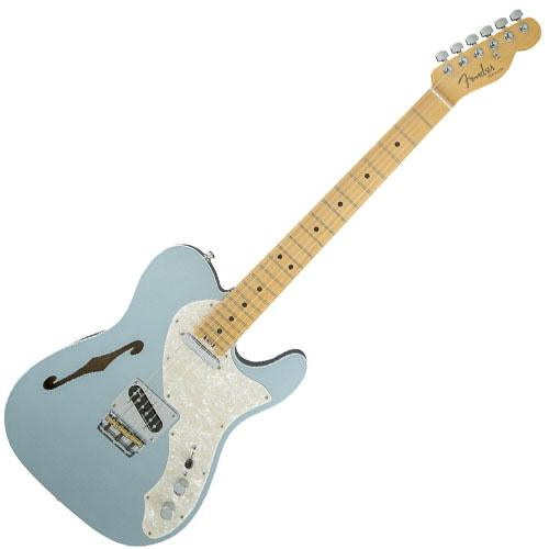 Fender 0114312762 American Elite Telecaster Thinline Maple in Mystic Ice Blue