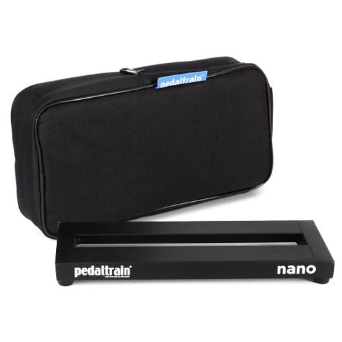 Pedaltrain PTNANOSC Nano 14" x 5.5" Effects Pedalboard with Soft Case for Effects Pedal
