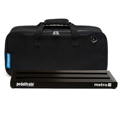 Pedaltrain PTM20SC Metro 20 20" x 8" Effects Pedal Board w/ Soft Case for Effects Pedal