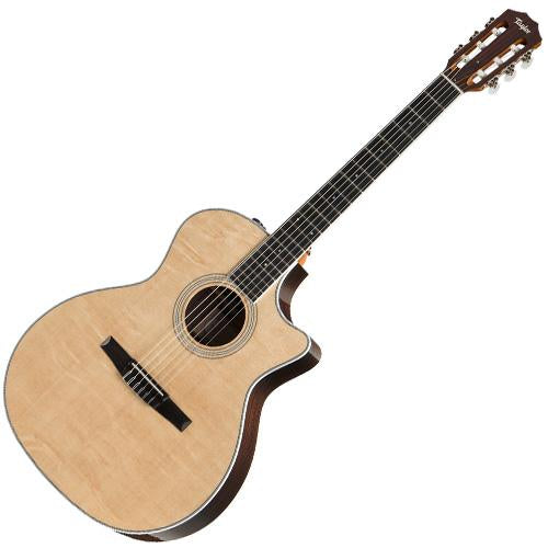 Taylor 414CENR GA Nylon String Cutaway Acoustic Electric Rosewood Back Spruce Top Full Gloss w/Case