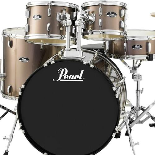 Pearl RS525SCC707 5 Pce Road Show Kit in Bronze Metallic with Stands and Cymbals