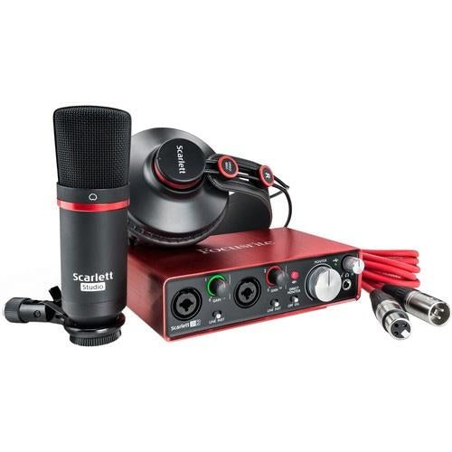Focusrite STUDIOPACKMK2 Scarlett Studio Pack USB 2.0 Recording Interface Mark 2