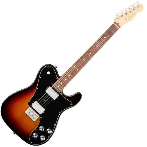 Fender 0113080700 American Professional Telecaster Deluxe HH Shawbucker Rosewood 3 Color Sunburst w/Case