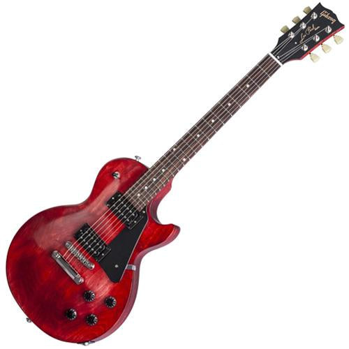 Gibson LPF17WCNH 2017 Les Paul Faded T Electric Guitar in Worn Cherry w/Gig Bag