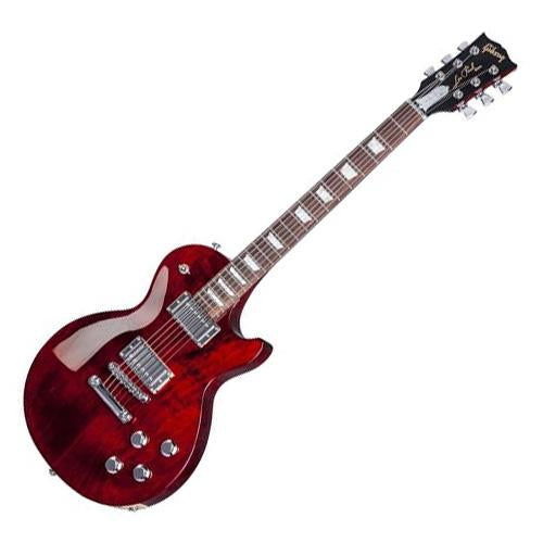 Gibson LPST17WRCH 2017 Les Paul Studio T Electric Guitar in Wine Red w/Case
