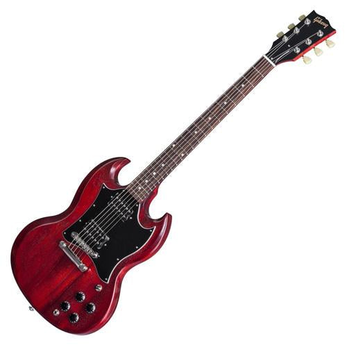 Gibson SGF17WCNH 2017 SG Faded T Electric Guitar in Worn Cherry w/Gig Bag