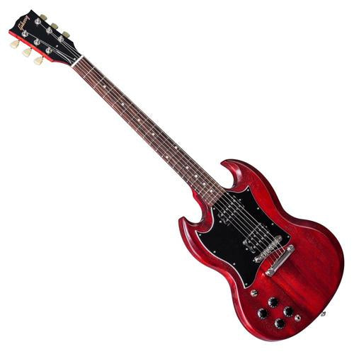 Gibson SGF17WCNHLH 2017 Left Handed SG Faded T Electric Guitar in Worn Cherry w/Gig Bag