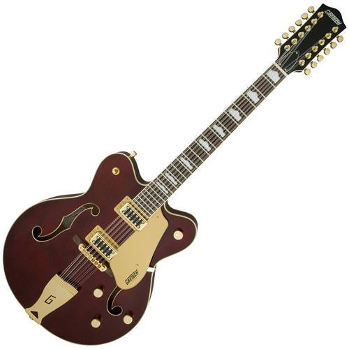 Gretsch 2516013517 G5422G12 Electromatic Double Cutaway 12 String Gold Hardware Walnut Stain w/Bigsby Gold