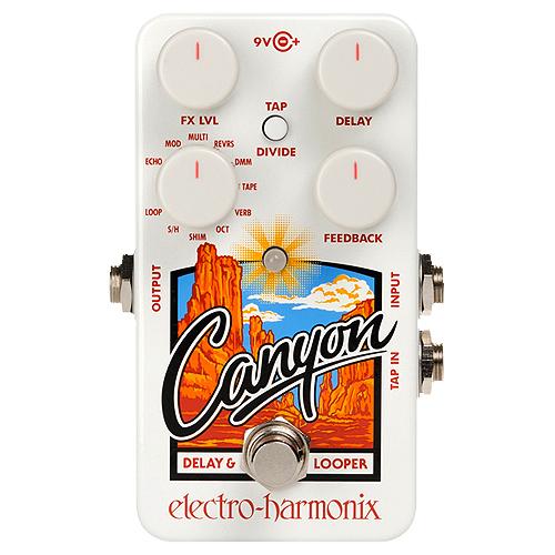 ElectroHarmonix CANYON Delay and Looper Effects Pedal