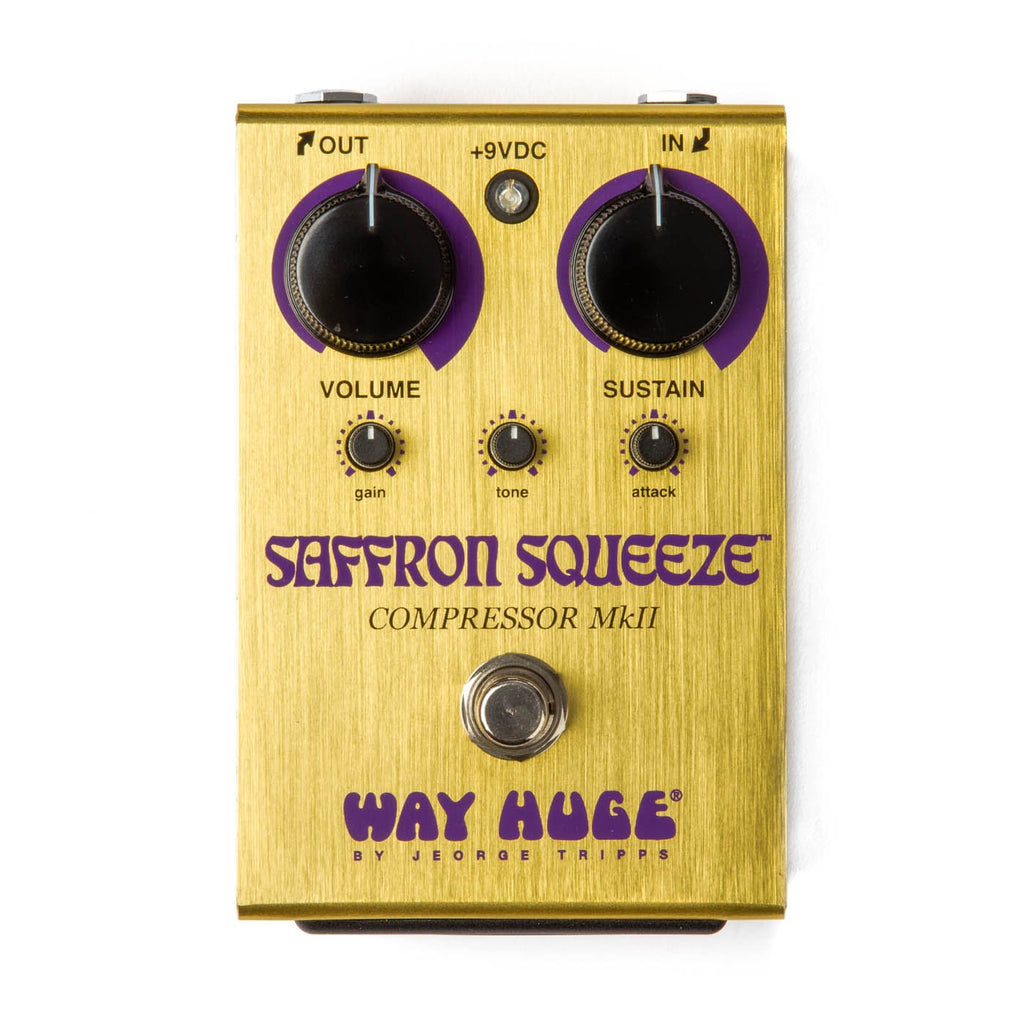 Way Huge WHE103 Saffron Squeeze Compressor Effects Pedal