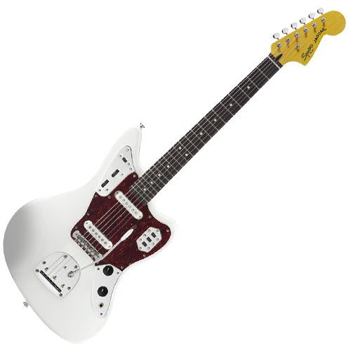 Squier 0302000505 Vintage Modified Jaguar Olympic White