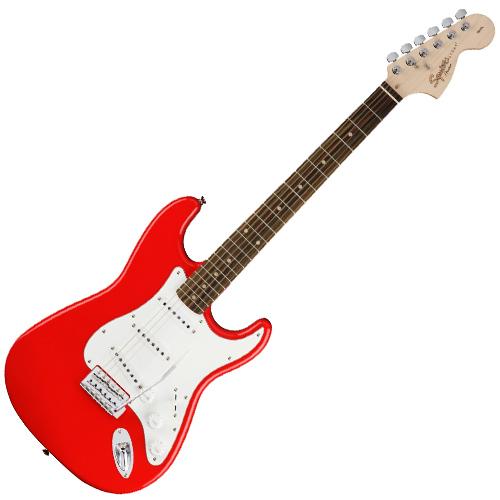 Squier 0310600570 Affinity Stratocaster Rosewood in Race Red
