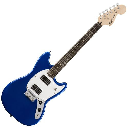 Squier 0311220587 Bullet Mustang HH Rosewood in Imperial Blue