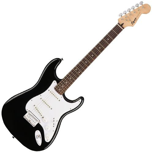 Squier 0311001506 Bullet Stratocaster Hard Tail Electric Guitar in Black