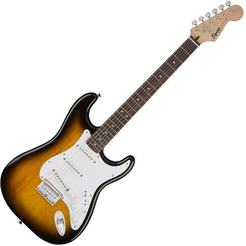 Squier 0311001532 Bullet Stratocaster Hard Tail Electric Guitar in Brown Sunburst