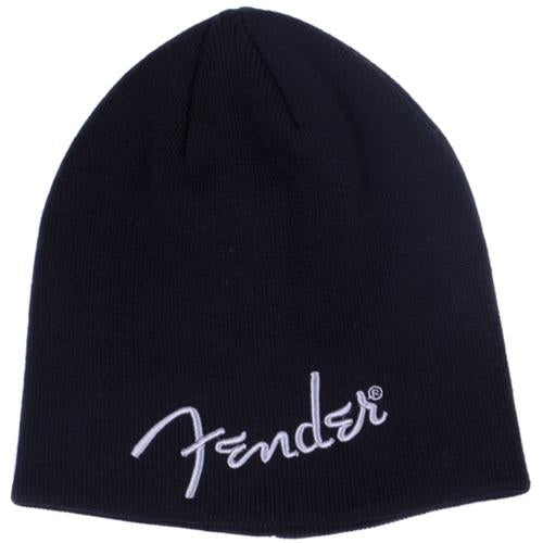 Fender 9106111706 Fender Logo Beanie Black- Clothing