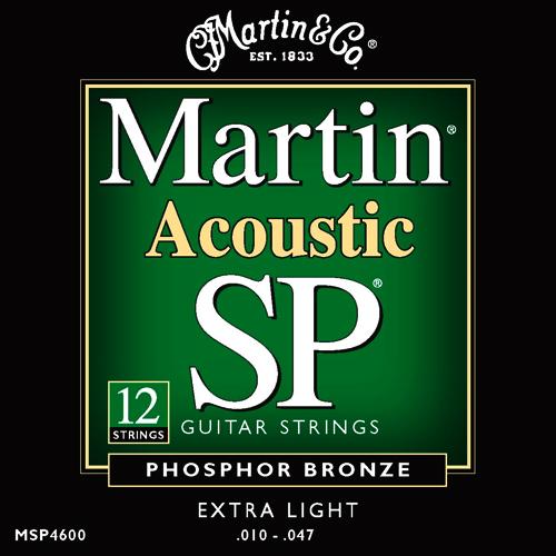 Martin MSP4600 12 String SP Phosphor Bronze Acoustic Guitar Strings