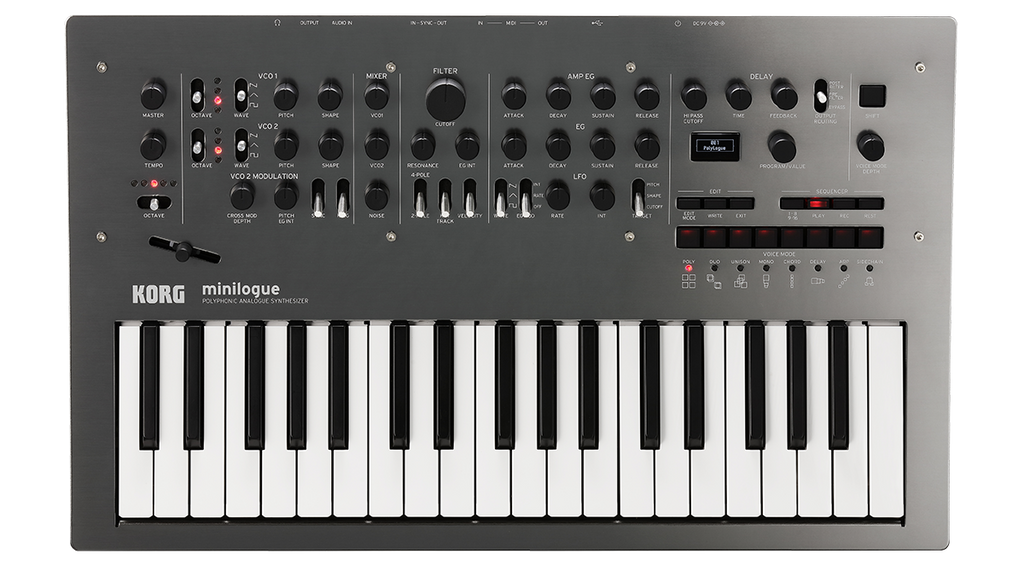 Korg MINILOGUE Minilogue Analogue Synthesizer