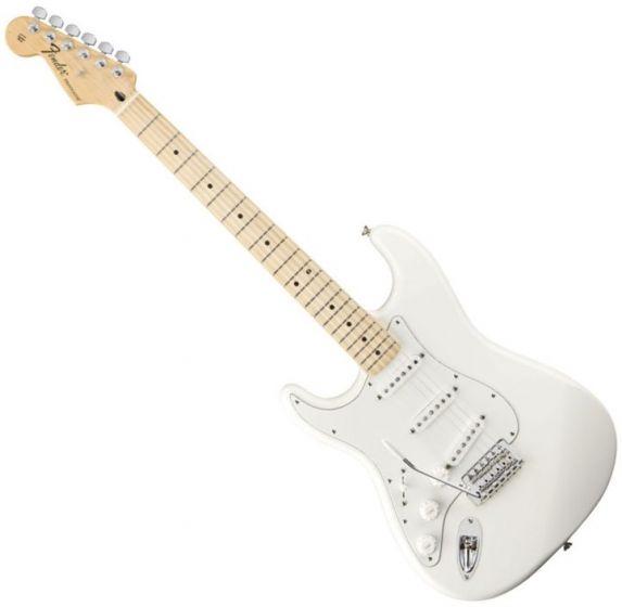 Fender 0144622580 Left Handed Standard Stratocaster Maple in Arctic White