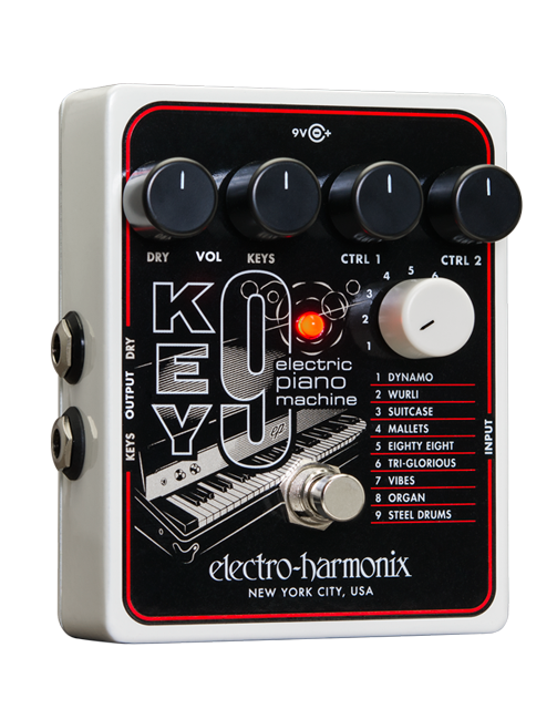 ElectroHarmonix KEY9 Key9 Electric Piano Machine Effects Pedal