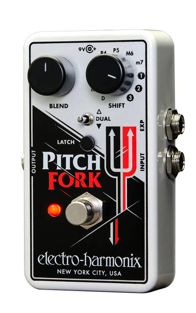ElectroHarmonix PITCHFORK Polyphonic Pitch Shifter Effects Pedal