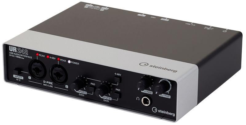 Steinberg UR242 4x2 USB 2.0 Interface with 2 D PRE preamps