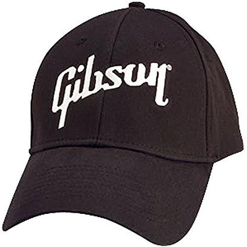 Gibson GHTBLK Baseball Cap Black - Clothing