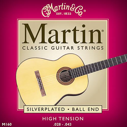 Martin M160 Classical Strings High Tension Silverplated Ball End