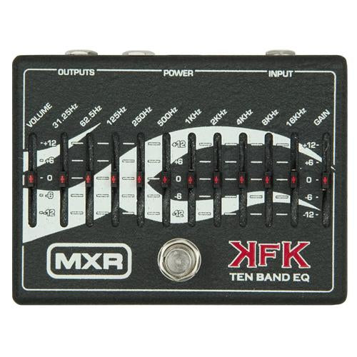 MXR KFK1 Kerry King 10-Band Equalizer Effects Pedal