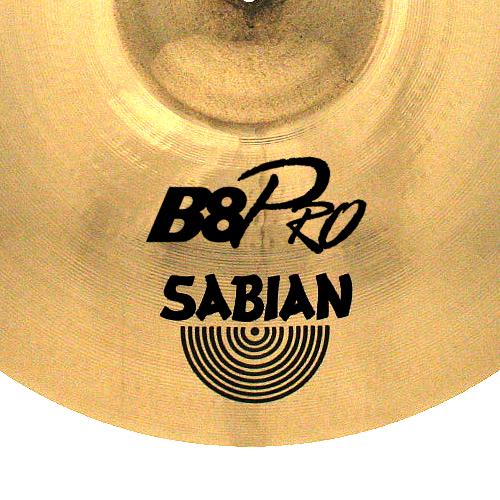 Sabian 31606B 16" B8 Pro Thin Crash Cymbal Brilliant Finish