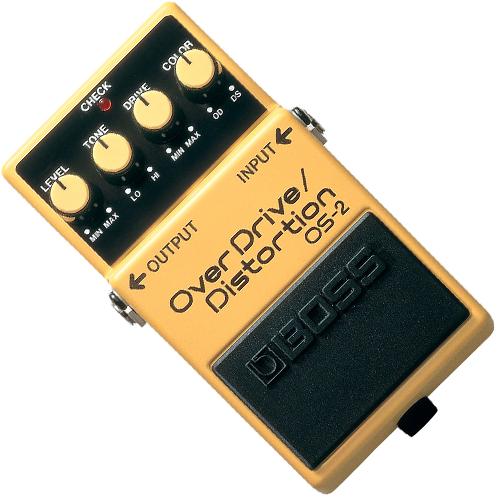 Boss OS2 Overdrive Distortion Effects Pedal