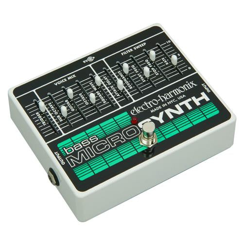 ElectroHarmonix BASSMICROSYNTH Bass Micro Synth Effects Pedal