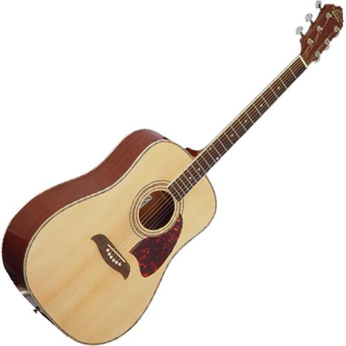Oscar Schmidt OG2NAT Dreadnought Acoustic Guitar in Natural