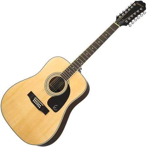 Epiphone DR212NACH DR212 12 String Acoustic Guitar in Natural