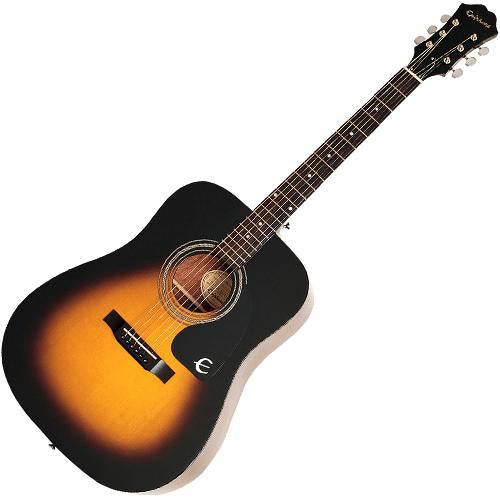 Epiphone DR100VSCH DR100 Dreadnought Acoustic Guitar in Vintage Sunburst