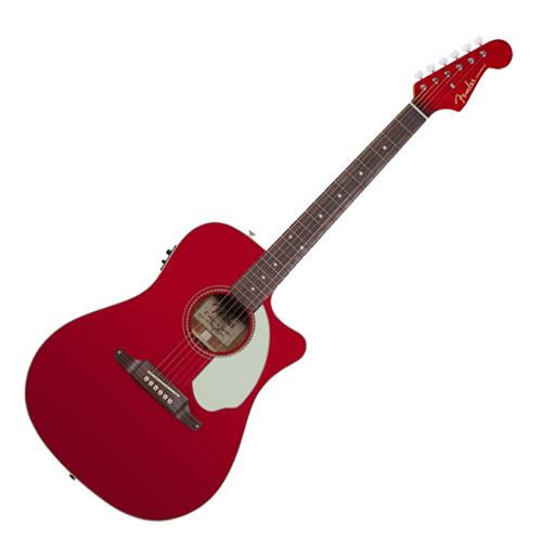 Fender 0968604009 Sonoran SCE Cutaway Solid Spruce Top Acoustic Electric Candy Apple Red