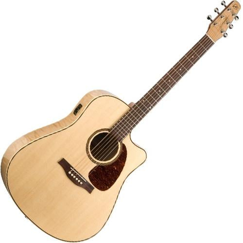 Seagull 32464 Performer Cutaway Acoustic Electric Flame Maple