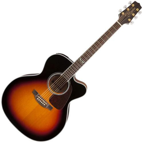 Takamine GJ72CEBSB G 70 Series Jumbo Cutaway Acoustic Electric in Brown Sunburst