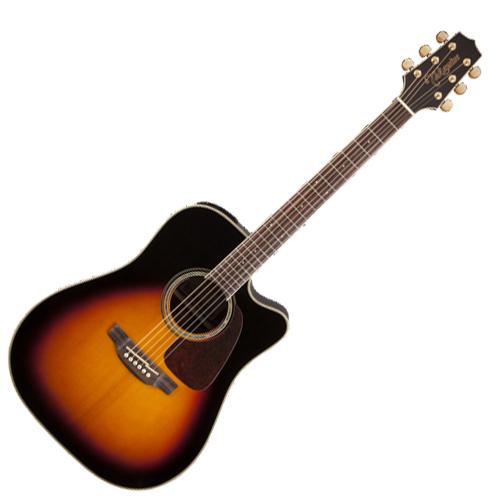 Takamine GD71CEBSB G 70 Series Dreadnought Cutaway Acoustic Electric in Brown Sunburst