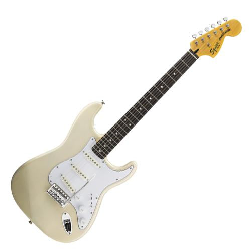 Squier 0301205507 Vintage Modified Stratocaster Electric Guitar Rosewood in Vintage Blonde