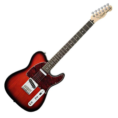 Squier 0321200537 Standard Telecaster Electric Guitar Rosewood in Antique Burst w/Tortoiseshell