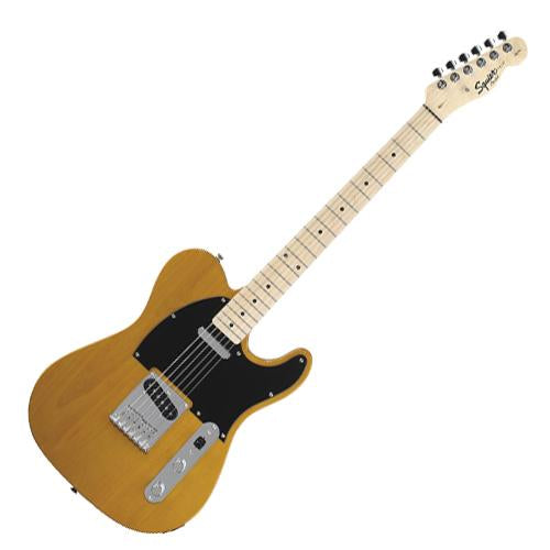 Squier 0310203550 Affinity Telecaster Electric Guitar Maple in Butterscotch Blonde