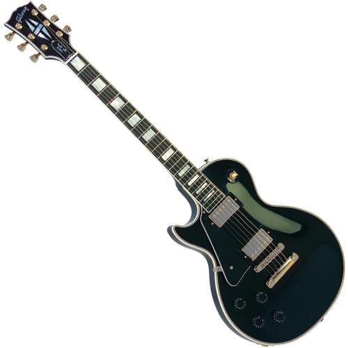 Gibson LPCEBGHLH Les Paul Custom in Ebony Chrome Hardware Left Handed w/Case