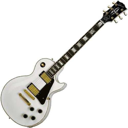 Gibson LPCAWGH Les Paul Custom in Alpine White Gold Hardware w/Case