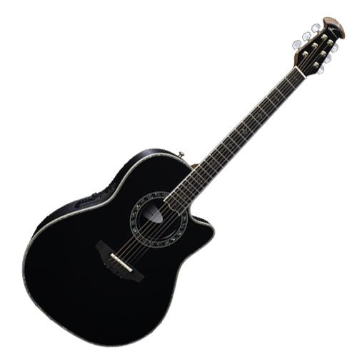Ovation C2079AX5 Custom Legend Acoustic Electric Deep Contour Bowl in Black w/Case
