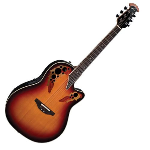 Ovation 2778AXNEB Standard Elite Series Acoustic Electric Deep Contour in New England Burst