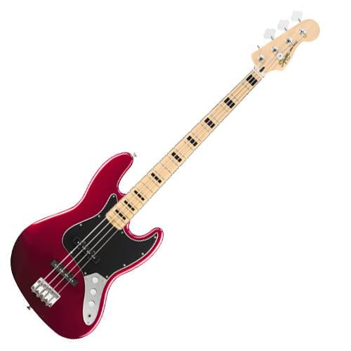 Squier 0306702509 Vintage Modified '70's Jazz Bass Guitar Maple in Candy Apple Red